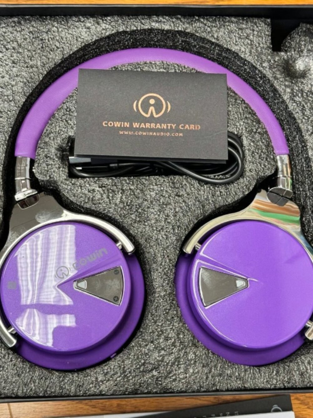 Cowin Wireless Headphones (E7) - Purple